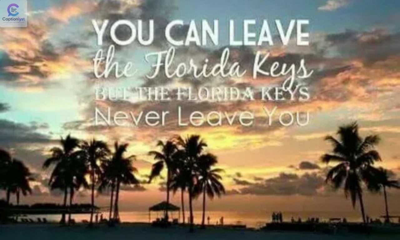 Florida captions for Instagram with funny, short, and cute ideas