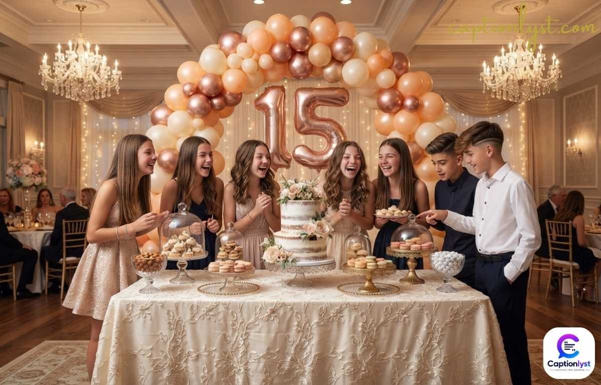 15th Birthday Captions