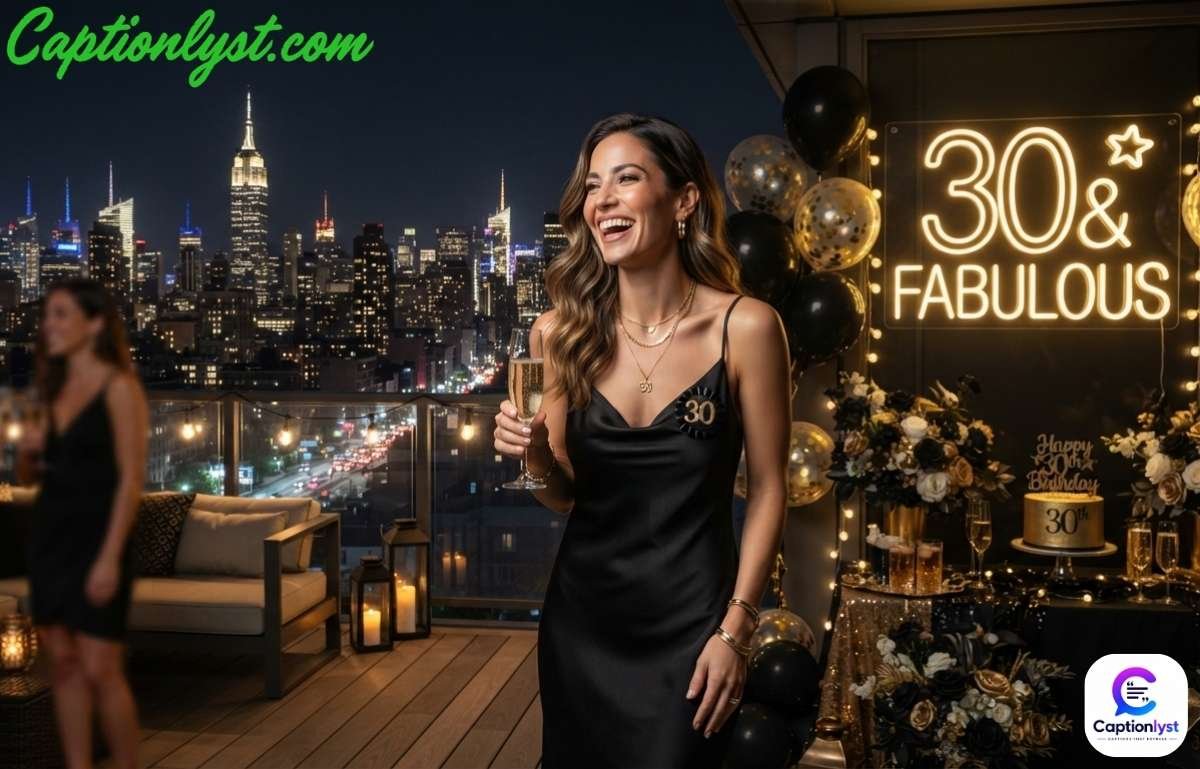 30th Birthday Captions 120+ Best, Cool & Funny Ideas