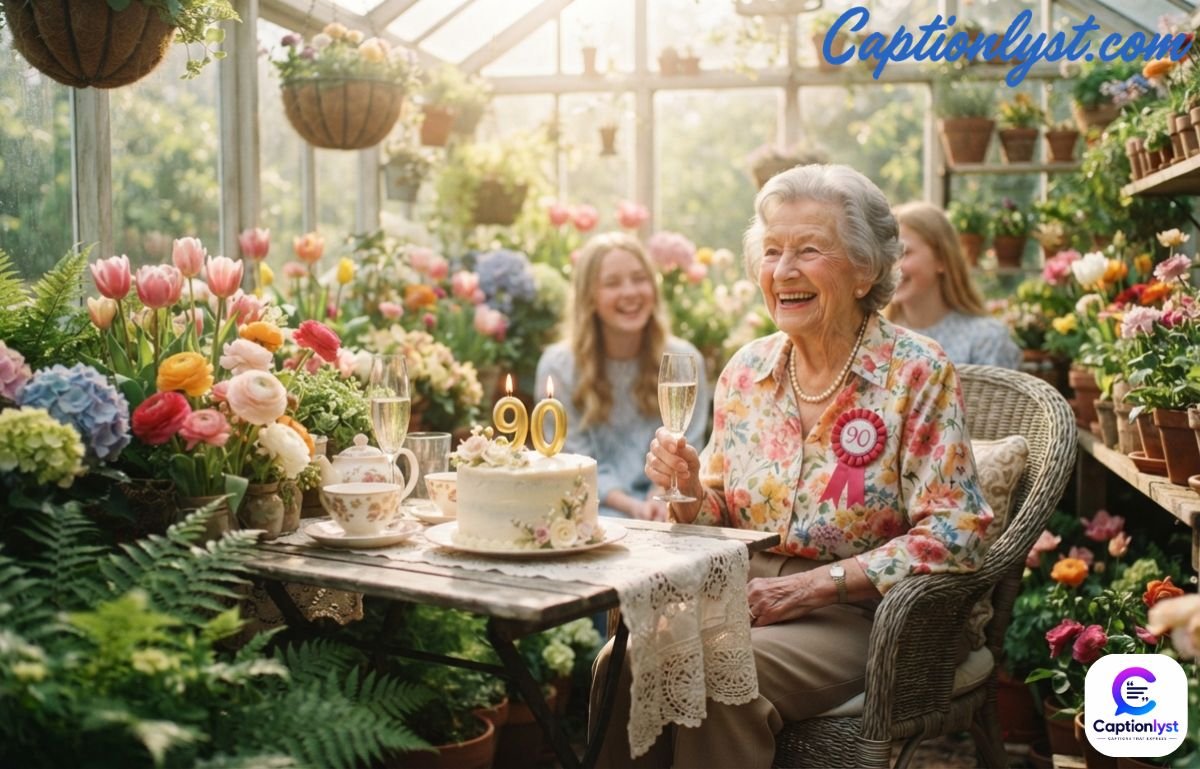 90th Birthday Captions 120+ Best, Heartfelt & Legacy Ideas