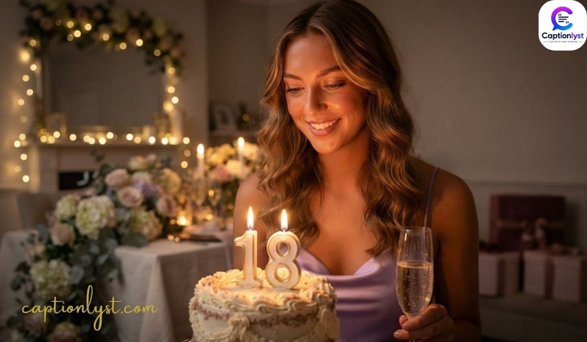 18th birthday captions