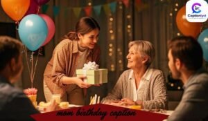 Mom birthday captions for Instagram with a mother celebrating her birthday